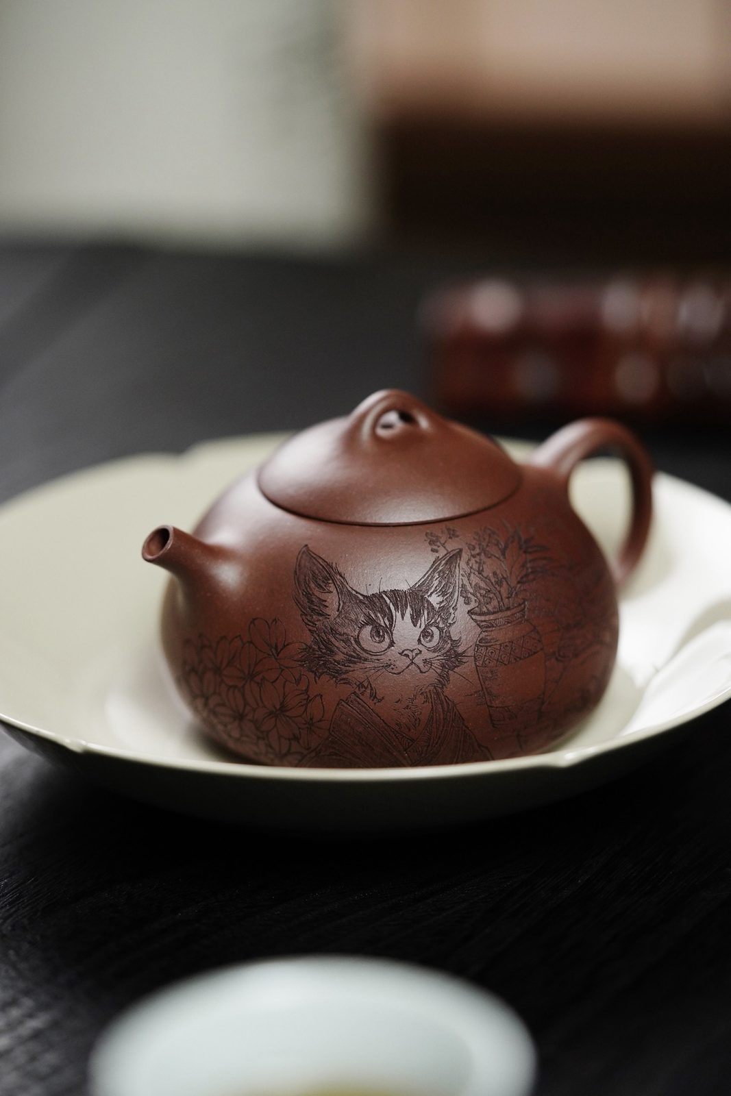 紫泥 石瓢壺